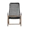 Armen Living Sequoia Outdoor Patio Rocking Chair in Light Eucalyptus Wood and Charcoal Rope 840254332287 - alternate 9